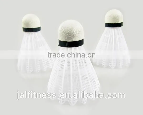 High Quality Nylon Feather 12pcs/Barrel Badminton Ball White Teal Feather Sport Game Training Badminton photo-3