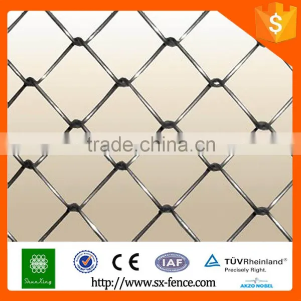 China Factory Supply Woven Construction Chain Link Fence photo-6