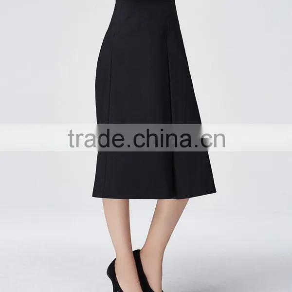 China Supplier Online Shopping New Arrival Fashion Black High Waisted Women Wide Leg Pants photo-4