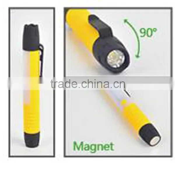 3W COB Magnetic Working Light With Integral Hanging Hook Flashlight Led Torch photo-3