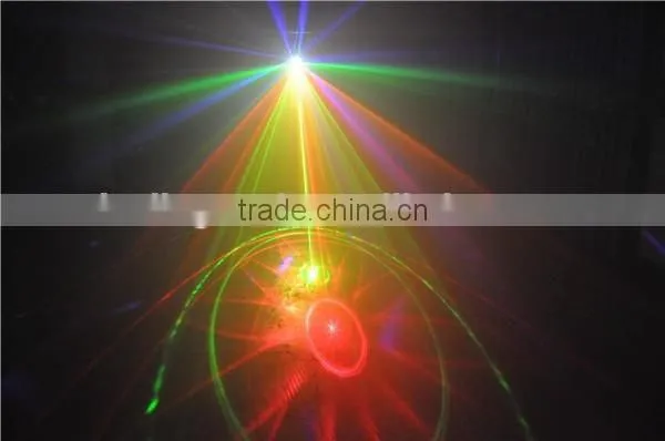 8*3W White Strobe + 5*3W RGBWY LED + RG Laser Light photo-6