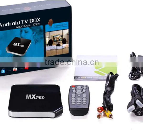 Flexible Quad-core Android tv Box