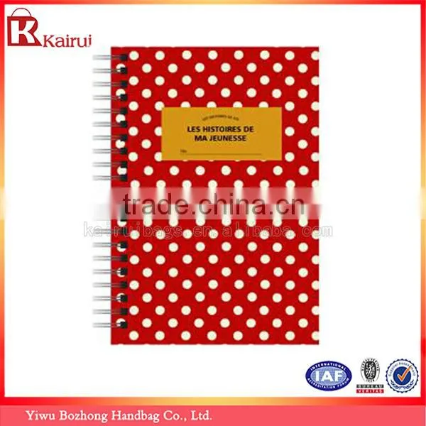 Yiwu Factory Supply Excellent Design Custom Spiral NoteBook photo-2