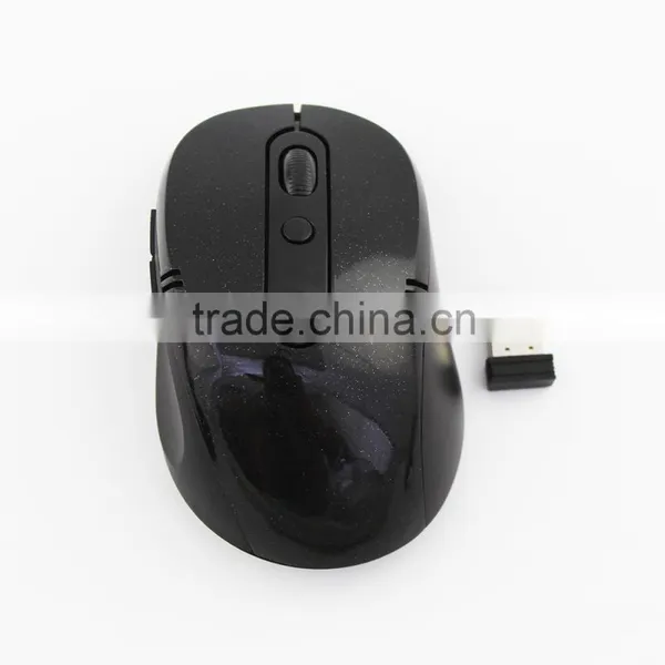 Black New Brand 2.4g Wireless Gaming Learn Mouse photo-3