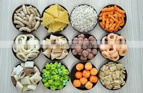Global Leader Baked Corn Curl Puff Snack Food Machinery Price photo-2