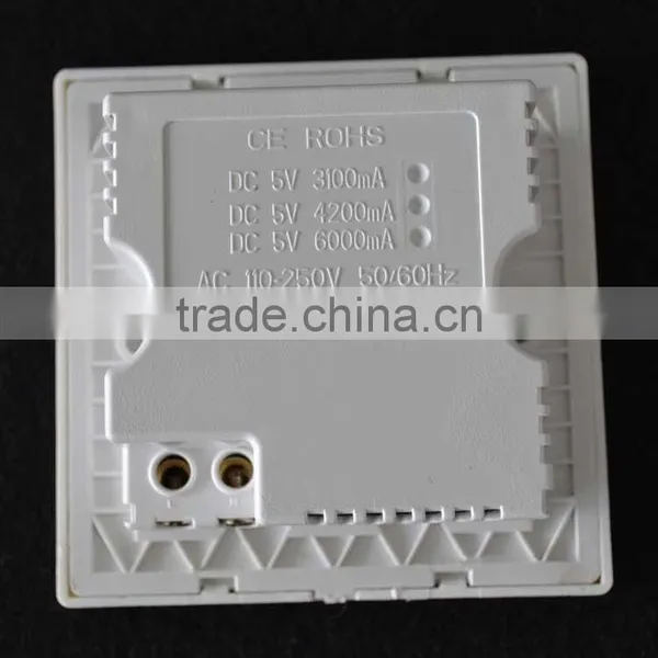 Best Selling Electrical Outlet Usb Wall Charge Socket With Turn/off Switch photo-4