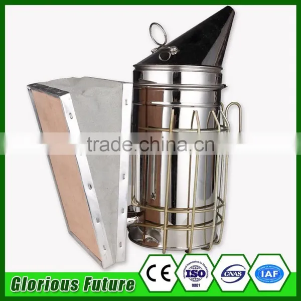 Beekeeping Stainless Steel Bee Hive Smoker Driving Mini Bees Smoker With Round Lid photo-5