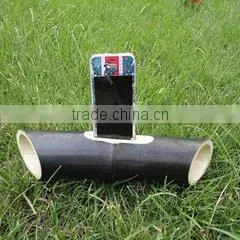 WY-187 Flexiable High Quality Natural Fashion Bamboo Speaker Box and Bamboo Sound for Ipone Plus photo-5