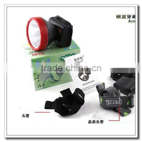 Family Camping Zoom Light Portable LED Headlight with Button Belt