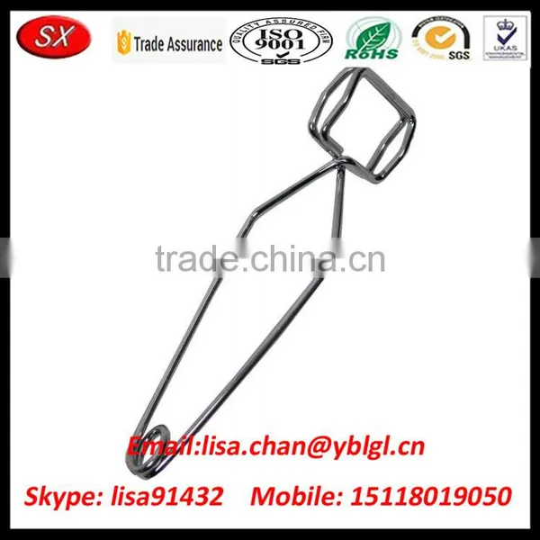 China Supplier OEM Precision Flat Spring Steel Clips photo-2