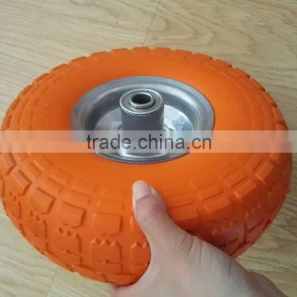 High Quality PU Wheel 3.50-4 photo-5