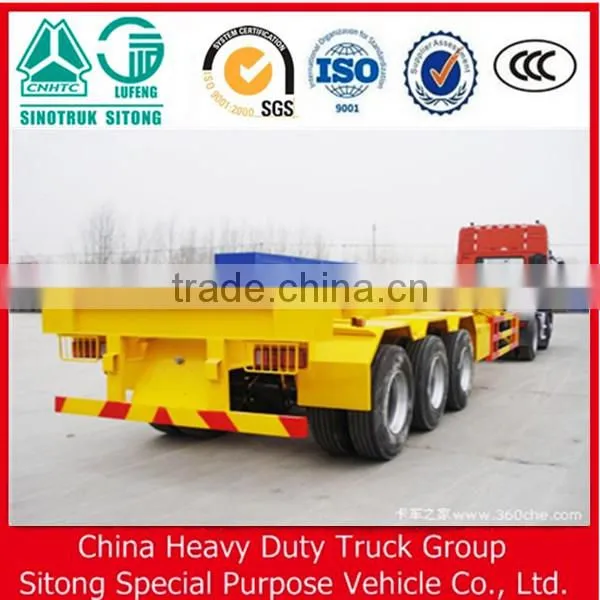 High Quality 3 Axle 40FT Container Carrier Chassis Trailer for Sale photo-3