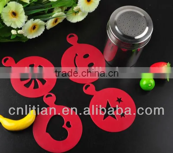 Plastic Cake Stencils Decorating photo-6