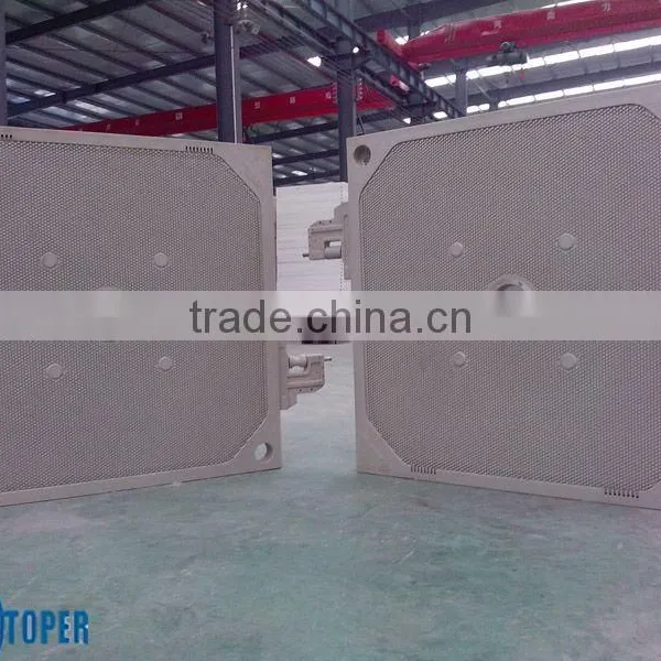 High Pressure Recessed PP Membrane Filter Plate