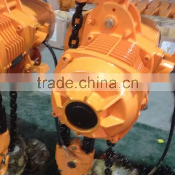 1ton HHBB Electric Chain Hoist Block With Trolley Manufacture photo-2