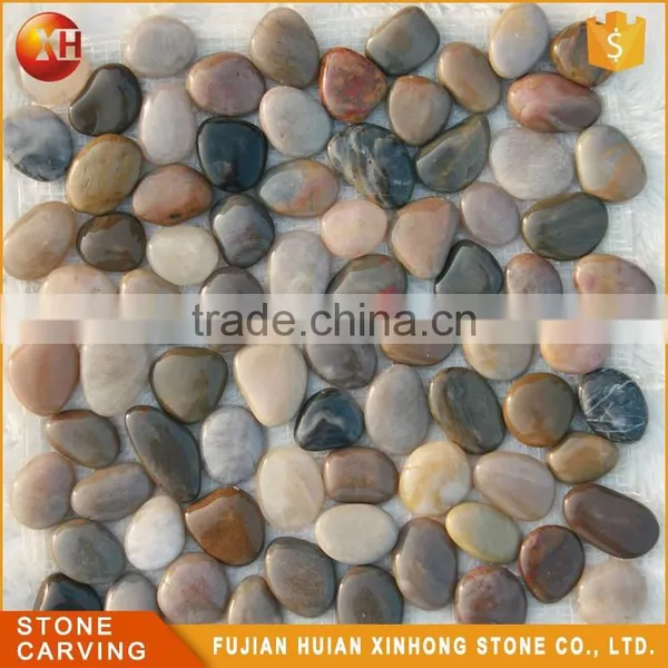 River Garden Decoration Nature Flat Stone Pebble Tile photo-5