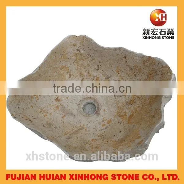 Unique Design Hand Carved Marble Stone Basin photo-4