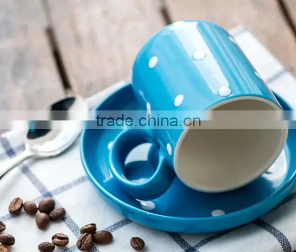 80ml/150ml/280ml Tableware Coffe&tea Cups and Plate Set photo-3