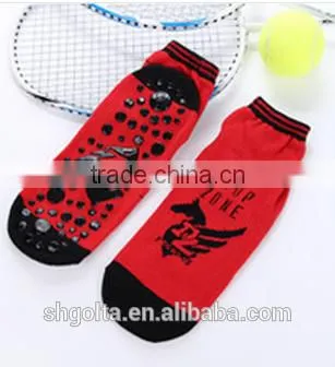 Kids Fashion Anti Slip Trampoline Socks/non Skid Slipper Socks for Kids photo-2