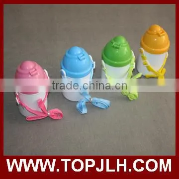 Sublimation Plastic Bottle for Promotion,kids School Water Bottle With Straps photo-3
