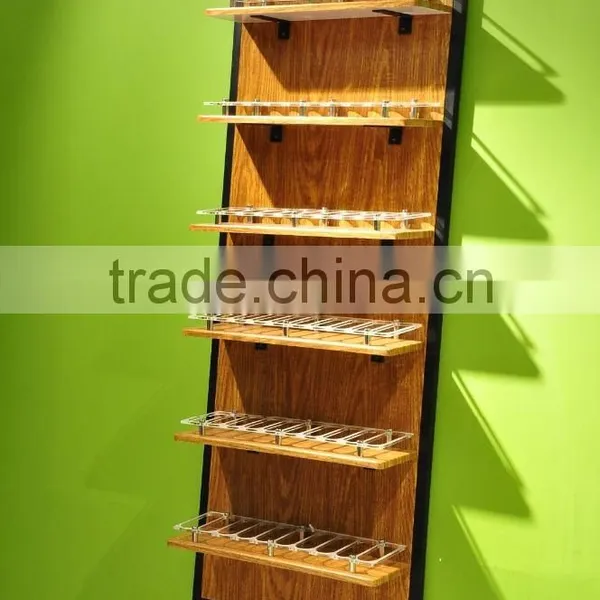 Wall-hung Type Wood Display Useful Nail Salon Furniture TKN-M555 photo-2