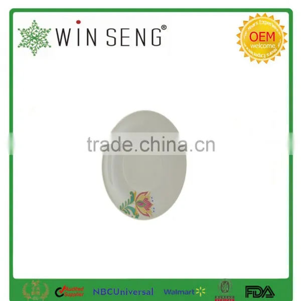White Porcelain Dinnerware Round Plate for Gift Item photo-3