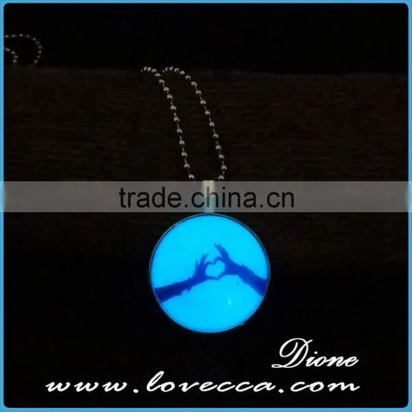 Christmas Gift Jewelry Glow in Dark Luminous Necklace for Women photo-2