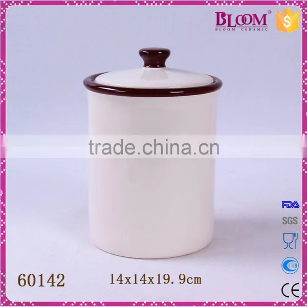 Simple Desgin Home Kitchen Ceramic Storage Jar photo-3