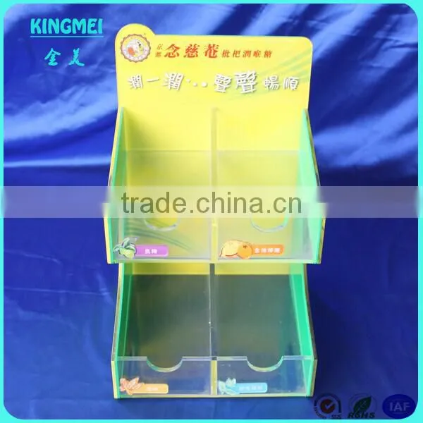 Shenzhen Factory Supply High Transparent Desktop Acrylic Lollipop Display,lollipop Stand,plexiglass Display Rack photo-4