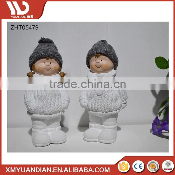 Wholesale Led Light Price Christmas Boys And Girls Decoration Polyresin Ornaments photo-6