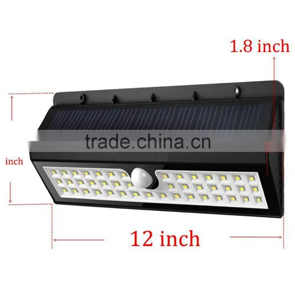 44 LED Detailed Solar Garden Light Parts Hot Sale Solar Street Light photo-2
