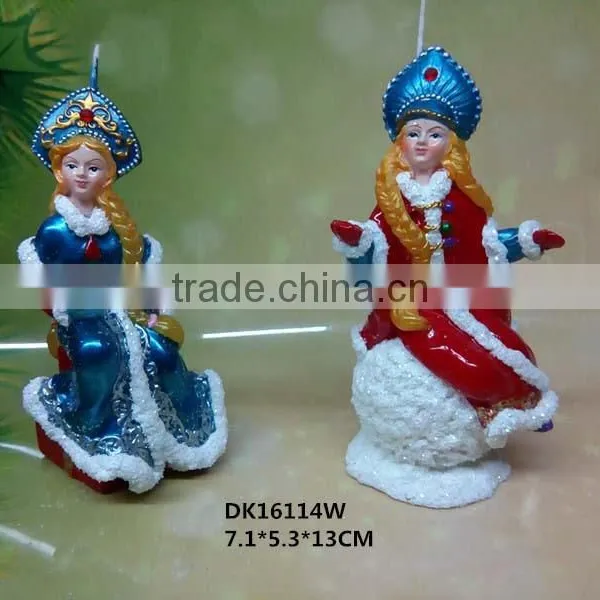 Christmas Decoration Russia Girl Candles Wholesale photo-2
