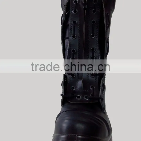 Full Grain Leather Fire Rescue Boots photo-3