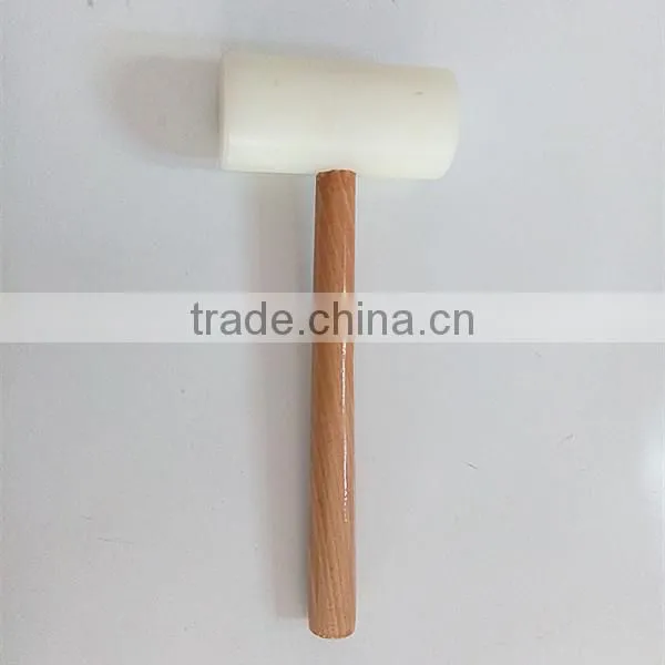 55mm white nylon mallet rubber mallet