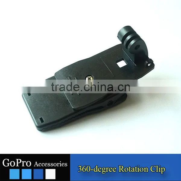 2016 New Wholesale GoPros 360 Degree Rotation Clip for Gopros Heros 4 3 3+ GP06 photo-2