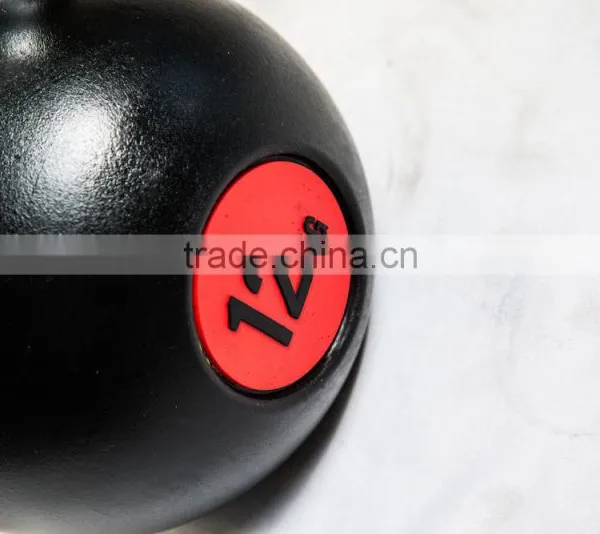 Wholesale Rubber Coated Kettlebell Rubber Kettlebell for Gym Equipment Crossfit Equipment photo-3