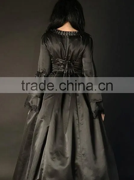 LADIES BLACK BAROQUE DRESS/PIN UP DRESS photo-2