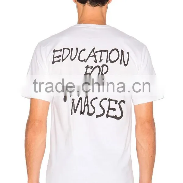 Fashionable Round O Neck T-Shirt /Custom Logo Design Printing Mens Cotton T-Shirt photo-2
