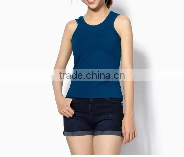 New Cutting Style of Tank Top, Blank Women Tank Top, Custom Tank Top photo-2