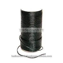 Genuine and Real Round Round Leather Cord photo-2