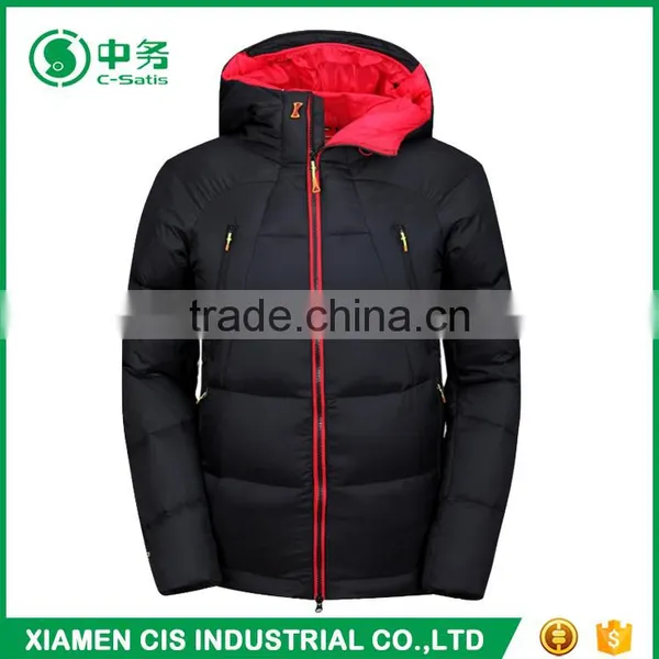 Top Quality Winter Thick Windproof Warm Mens Outdoor Down Jacket With Hood photo-4