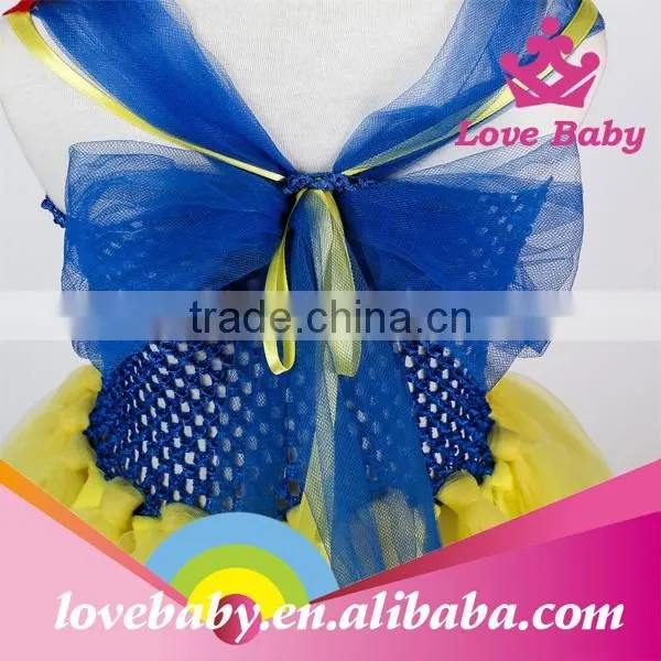 Lovebaby Kids Crochet Top Tutu Lined Tulle Children Dress LBLSX-FD4055A photo-4