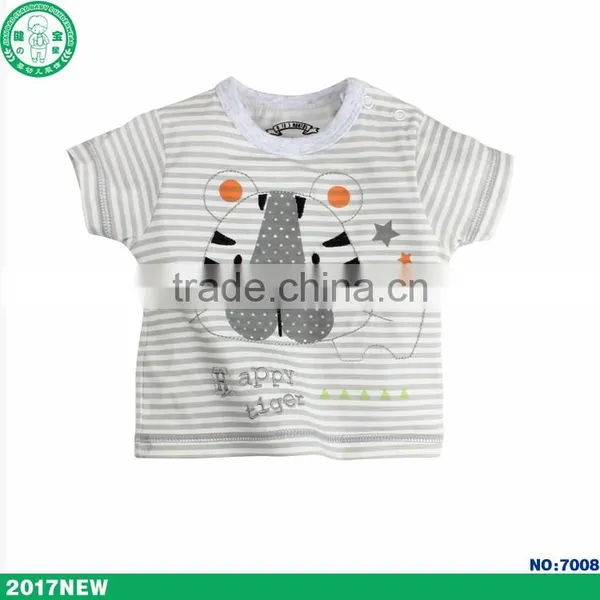 Baby Cotton T-shirt, Popular Baby Boy Clothes, Good Quality Organic Baby Clothes photo-5