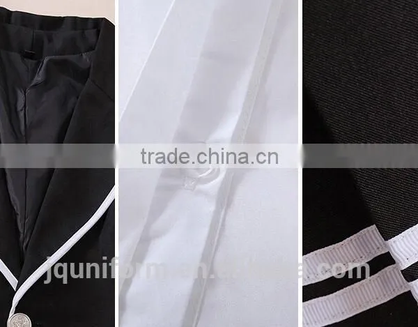 Juqian 2016 Wholesale Custom Colours School Skirt Suits Korean High School Uniforms Sets photo-6