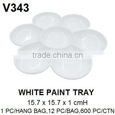 Plastic Paint Palette,Plastic Paint Tray,Empty Palette, Artist Watercolor Paint Tray photo-6