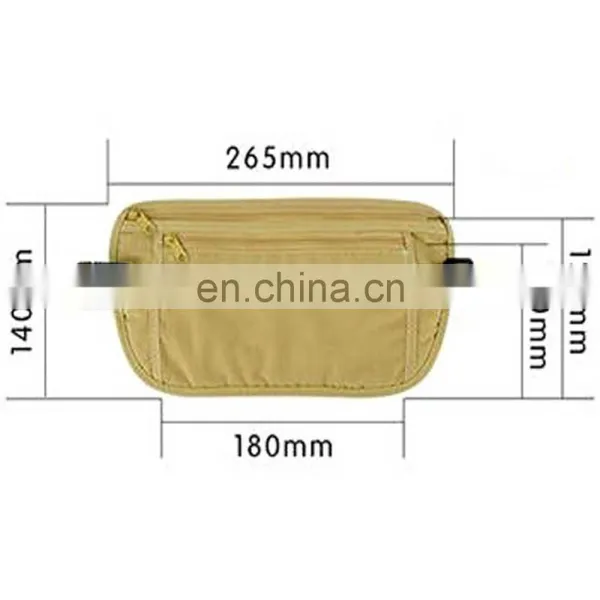 Hidden Nylon Rfid Women Travel Waist Band photo-3