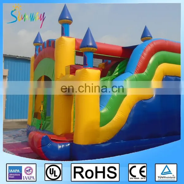 Fun Sunway Inflatable Bouncer With Slide Inflatable Combo Bouncer Inflatable Castle for Kids photo-5