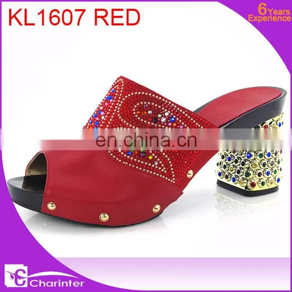 High Heel Ladies Shoes Slipper New Design Ladies Shoes Slipper photo-3