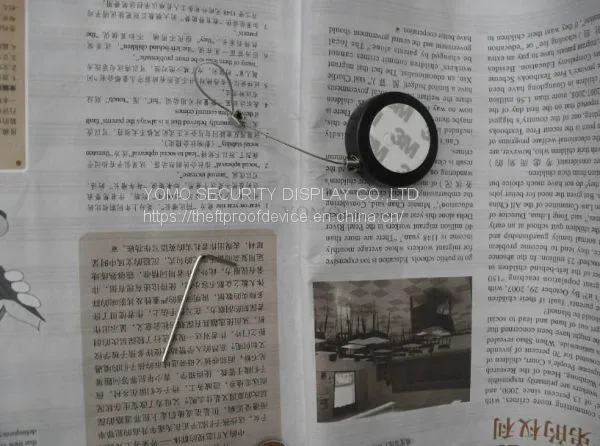 Round Anti-Theft Display Pull Box With Round Disk End,anti-theft Display Holder,anti-theft Recoiler photo-2