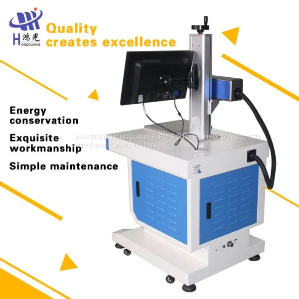 New Generation 20w Fiber Cabinet Laser Marking Machine photo-2